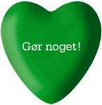 Logo med grønt hjerte og teksten "Gør Noget!"